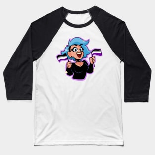 PeachFuzz Asexual Pride Baseball T-Shirt